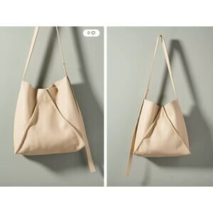 Oliveve Jasper Handbag Tan Pebble Grain Cowhide Leather Magnetic Crossbody Bag